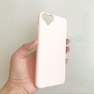 Light Pink Silicone IPhone 7/8 + (PLUS) Case